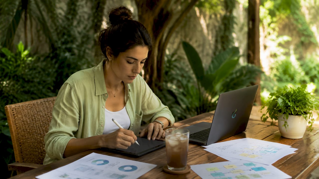 Product manager reviewing UX SEO data