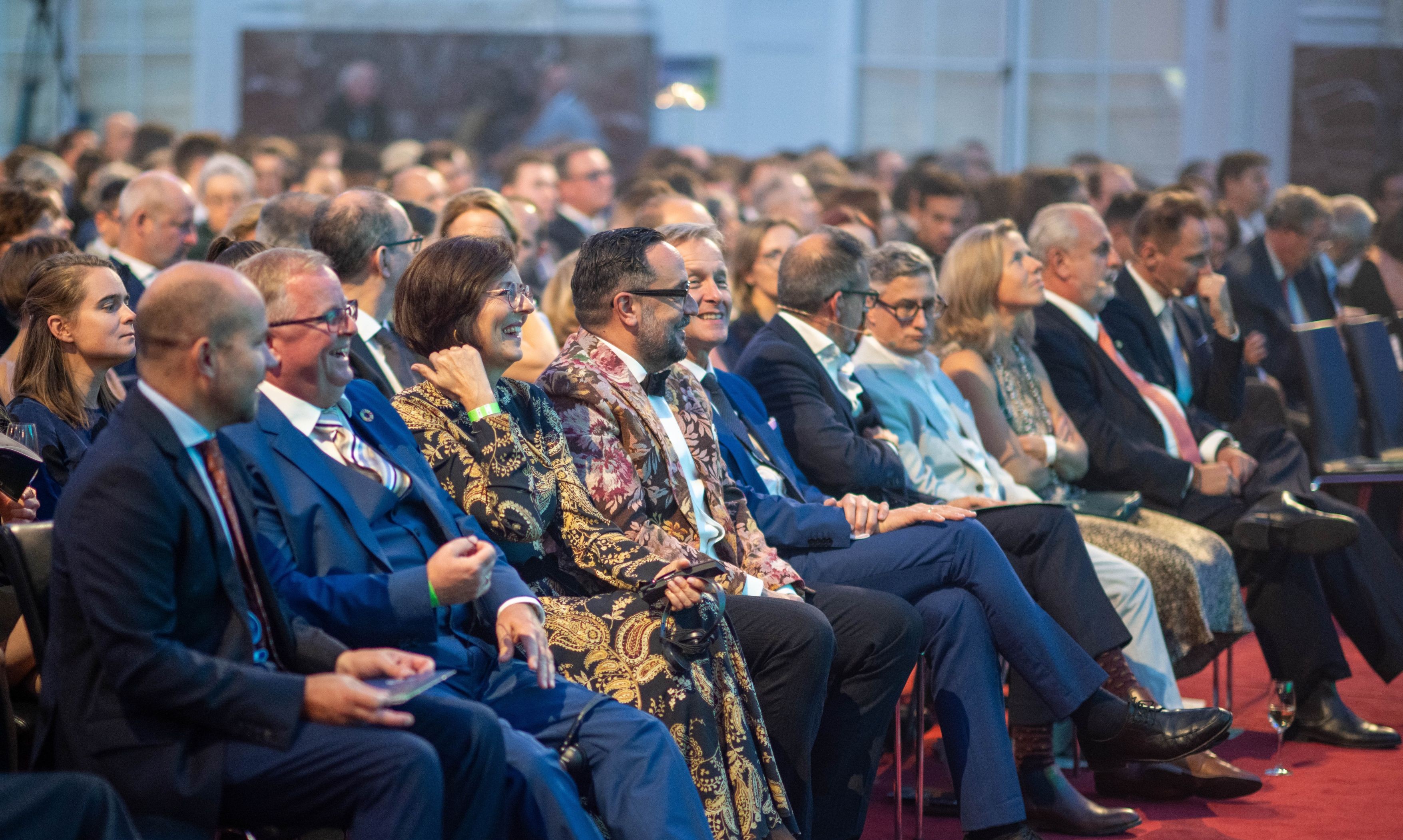 Mitglieder auf einer Messe