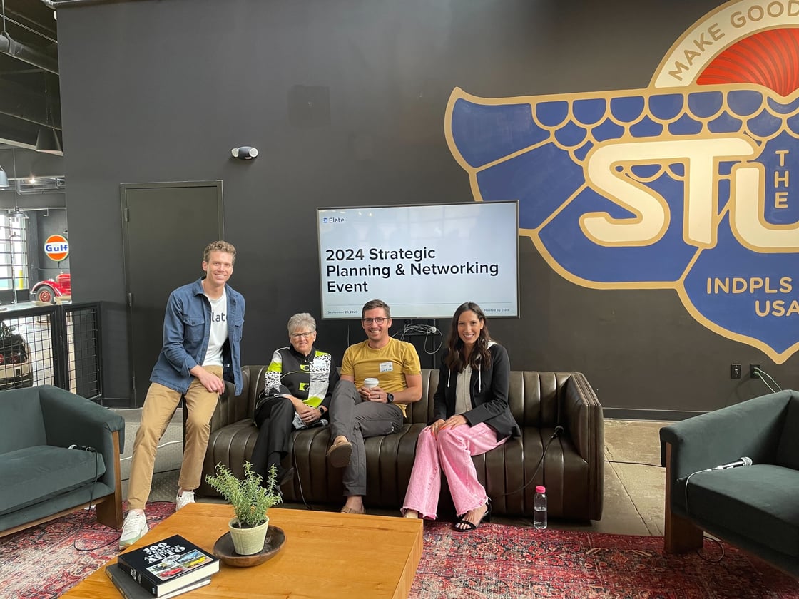 Panelists at the event