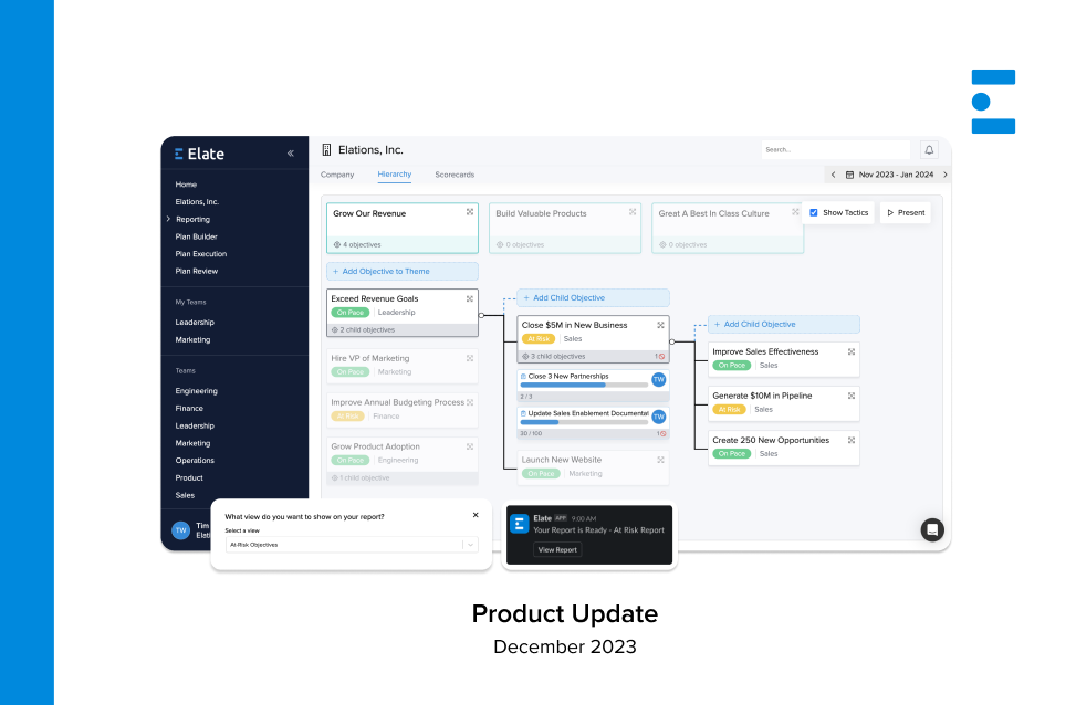 Innovation Issue: Building and Executing a Highly Connected Strategic Plan