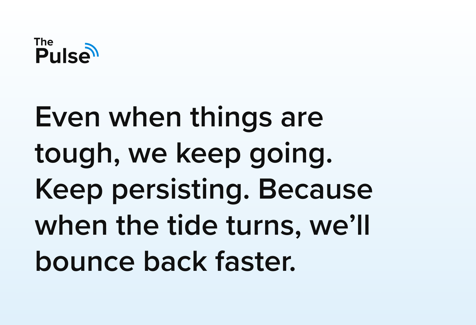 Accelerate Further, Recover Faster