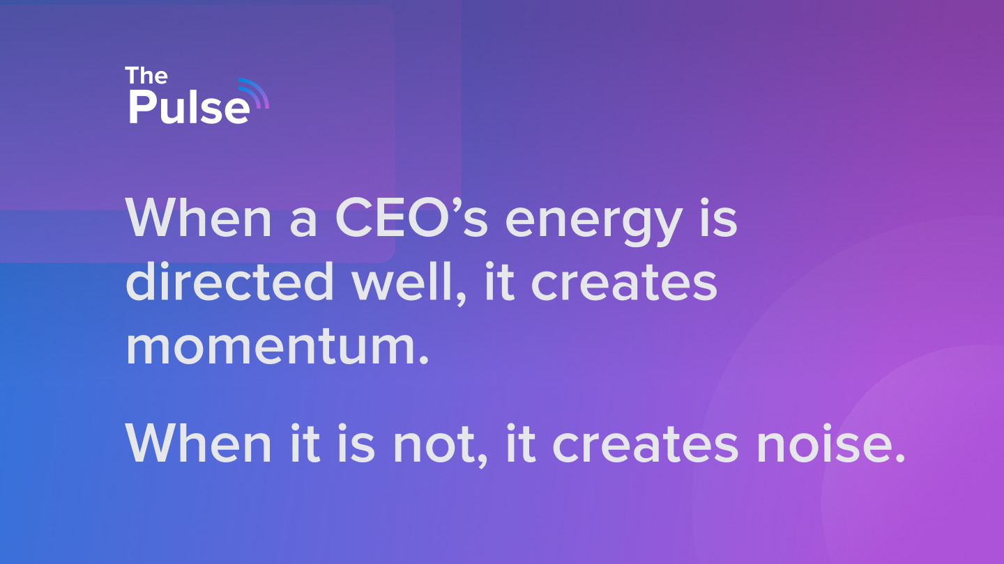 3 Ways Strategy Leaders Channel the Energy of Their CEO