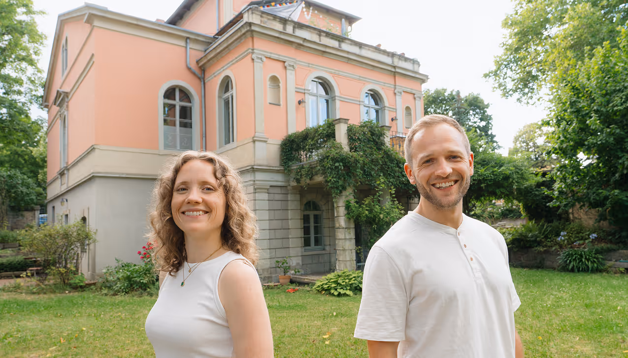 Flóra und Jonathan – Gründer:innen von MiPrana in Dresden