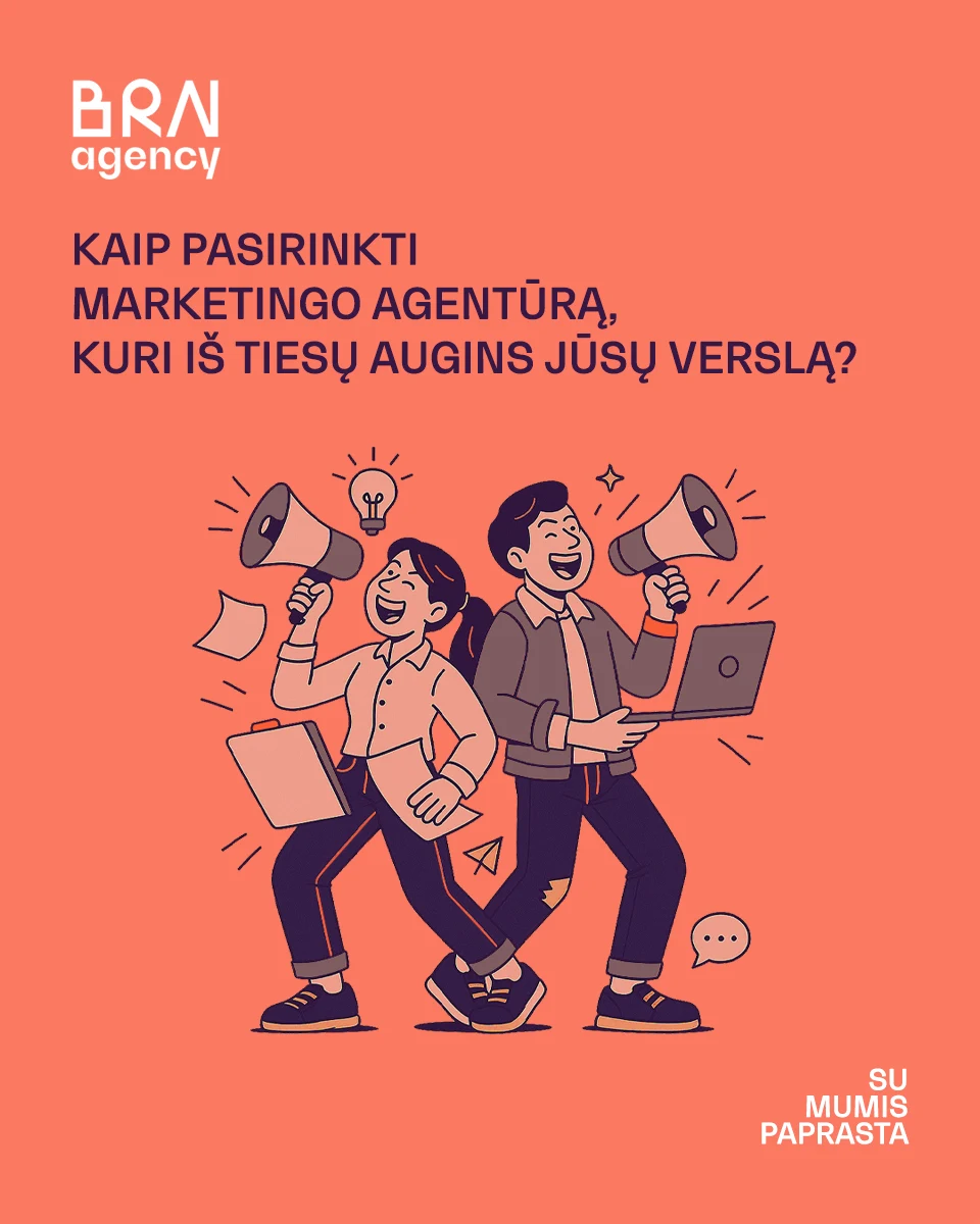 Verslininkai renkasi marketingo agentūrą