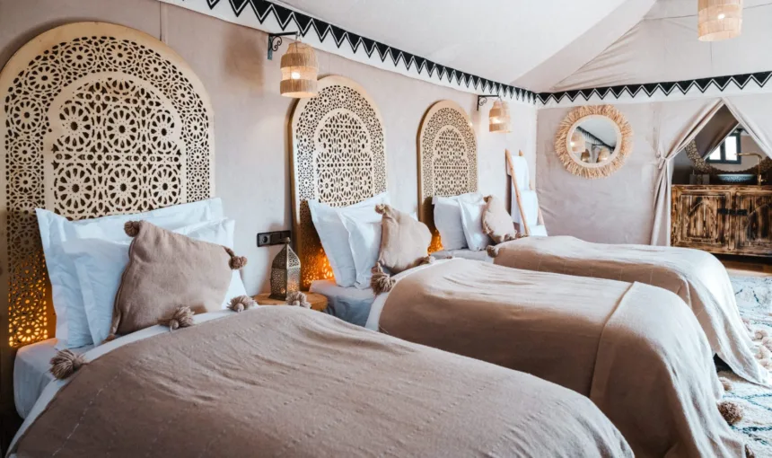 Best Of Merzouga - tent in a luxury camp