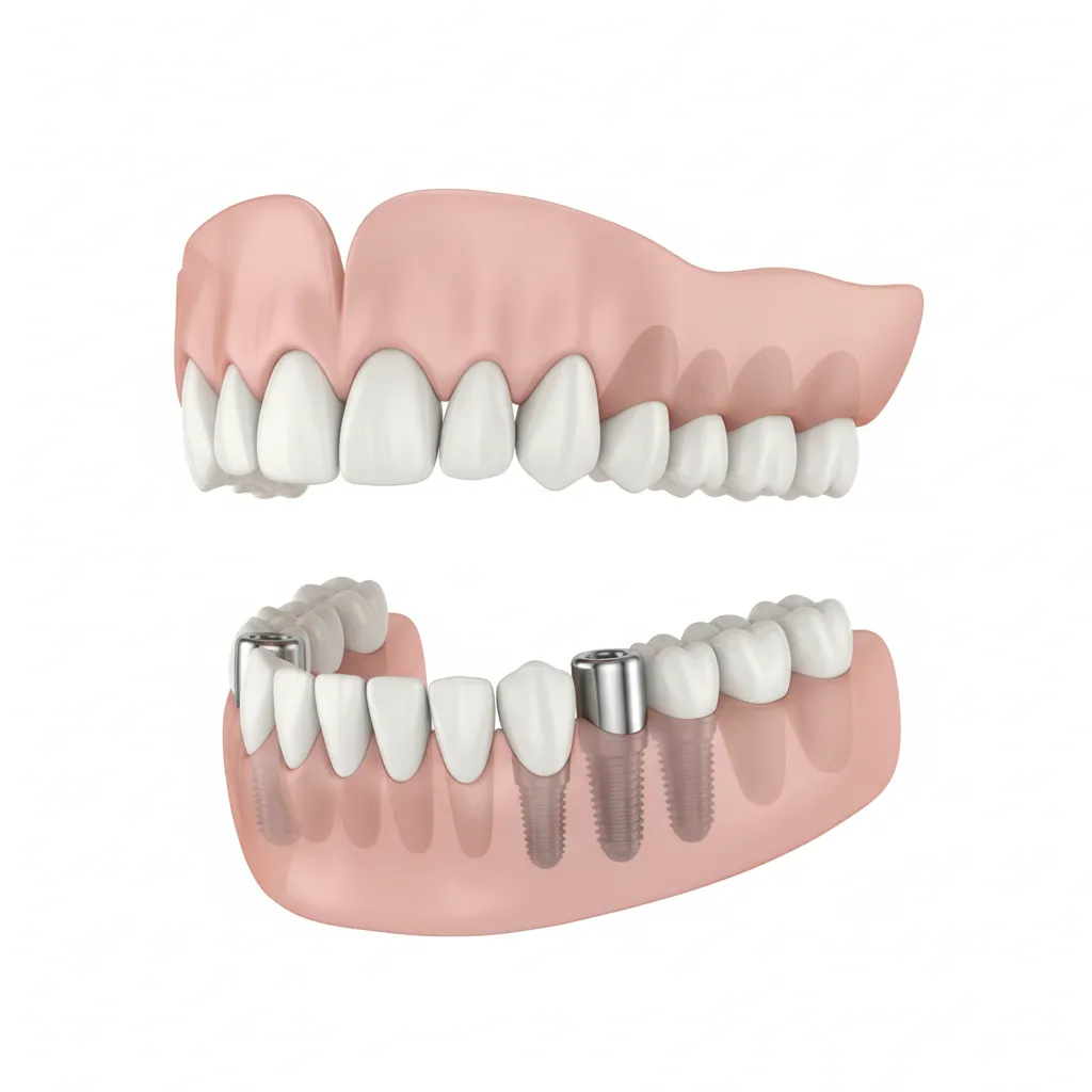Digital surgical guide and conversion prosthesis design for an implant-retained overdenture on a resorbed ridge