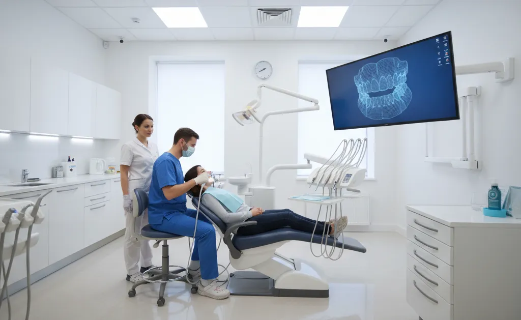 CAD/CAM digital workflow used to plan and design a full arch implant restoration
