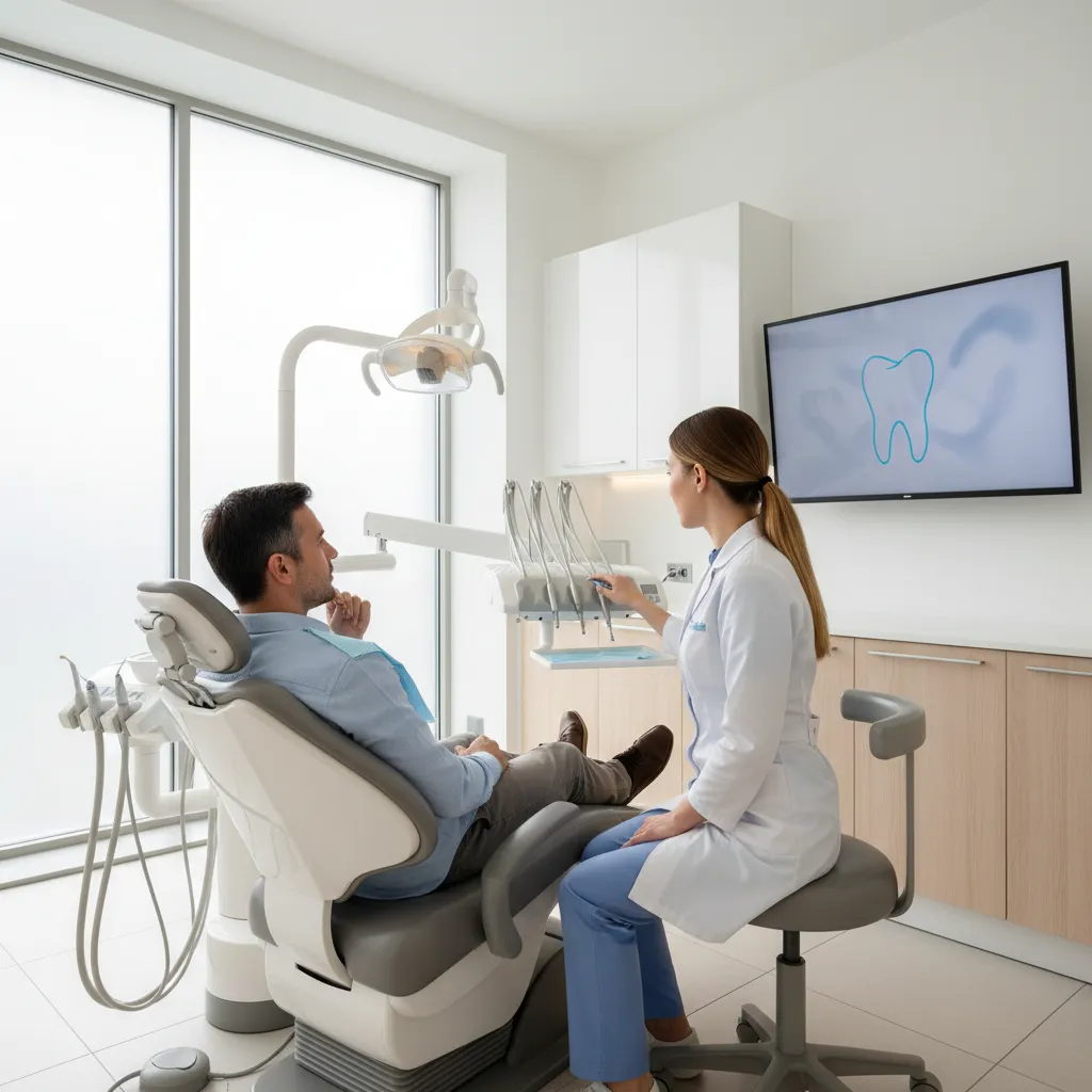 Dental bridge restoration used to illustrate how long a fixed bridge typically lasts