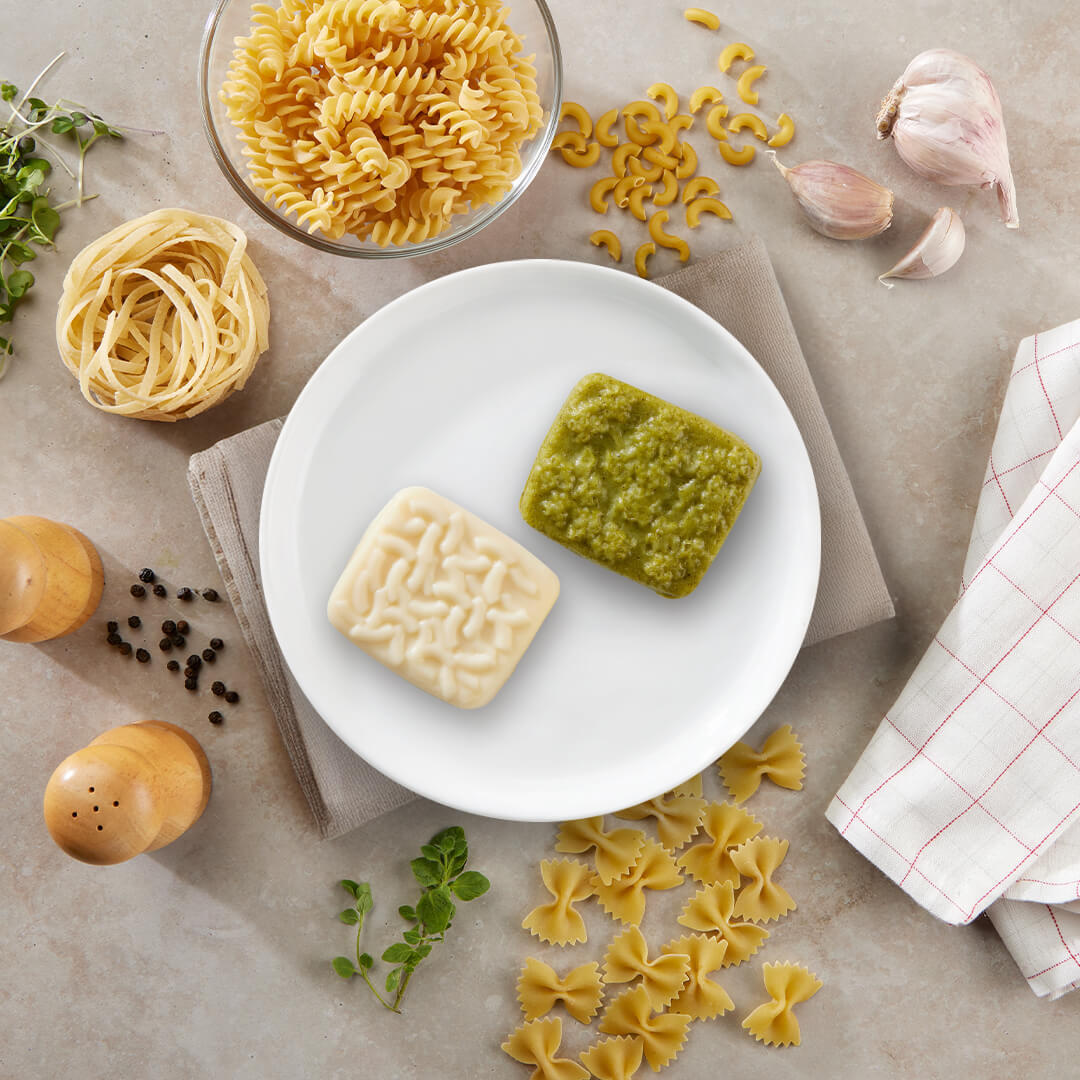 Pasta broccoli Mac & Cheese Puree