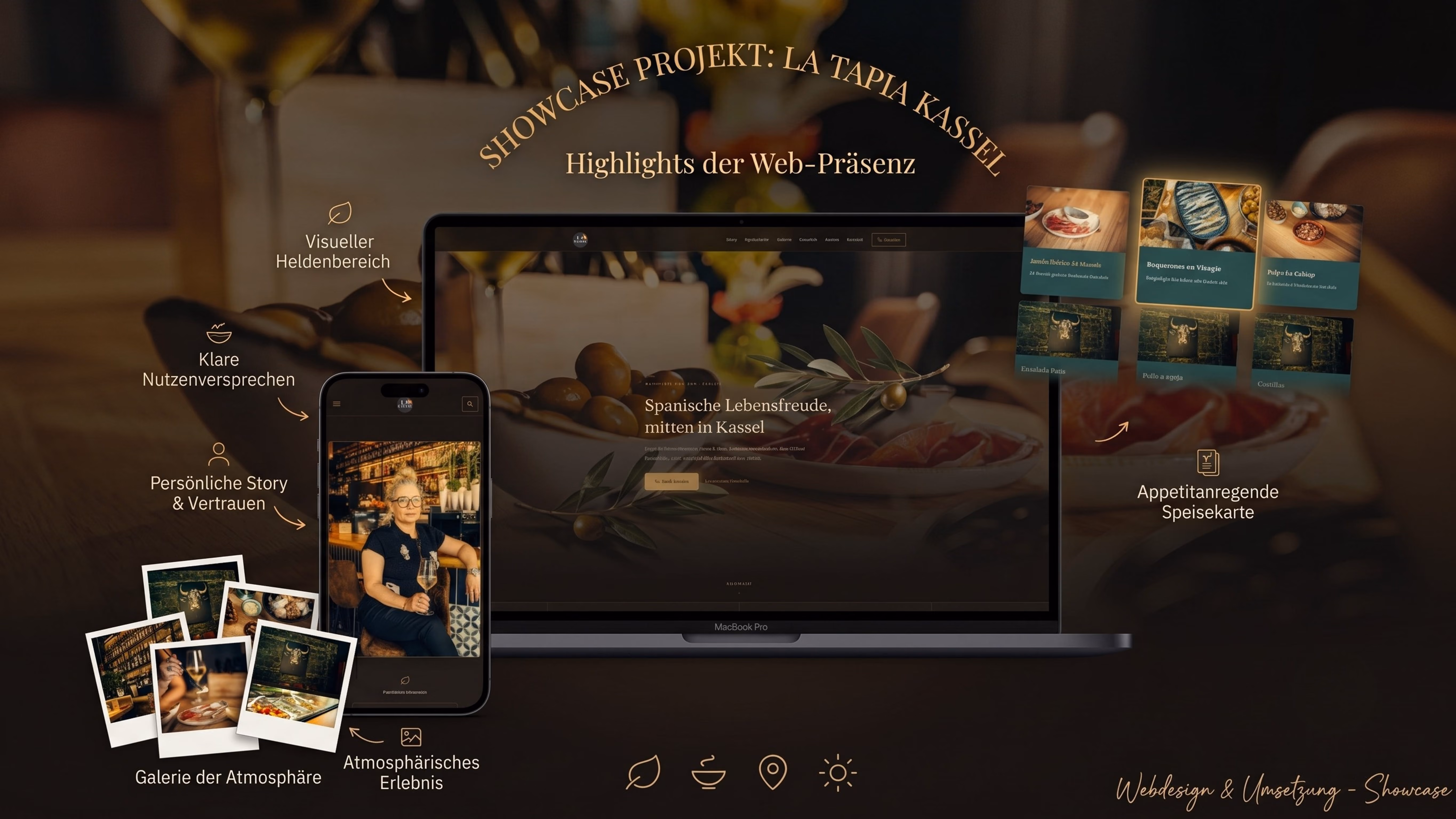 Beispiel Web-Design von LB Representing