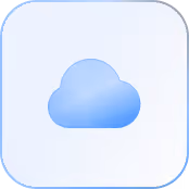 Rounded square shape with light gray color and a subtle green border.