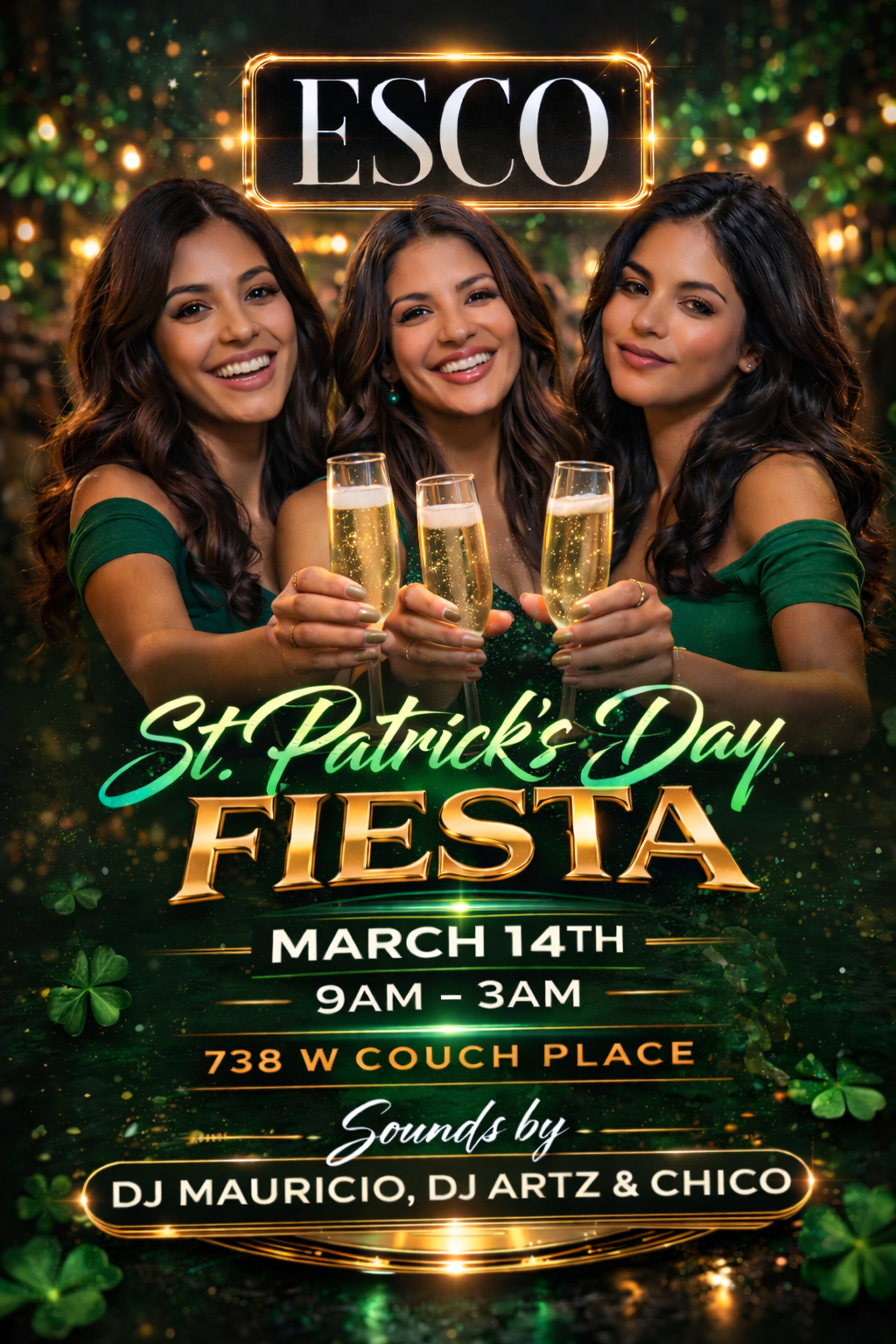 ST. PATRICKS DAY KICK OFF PARTY