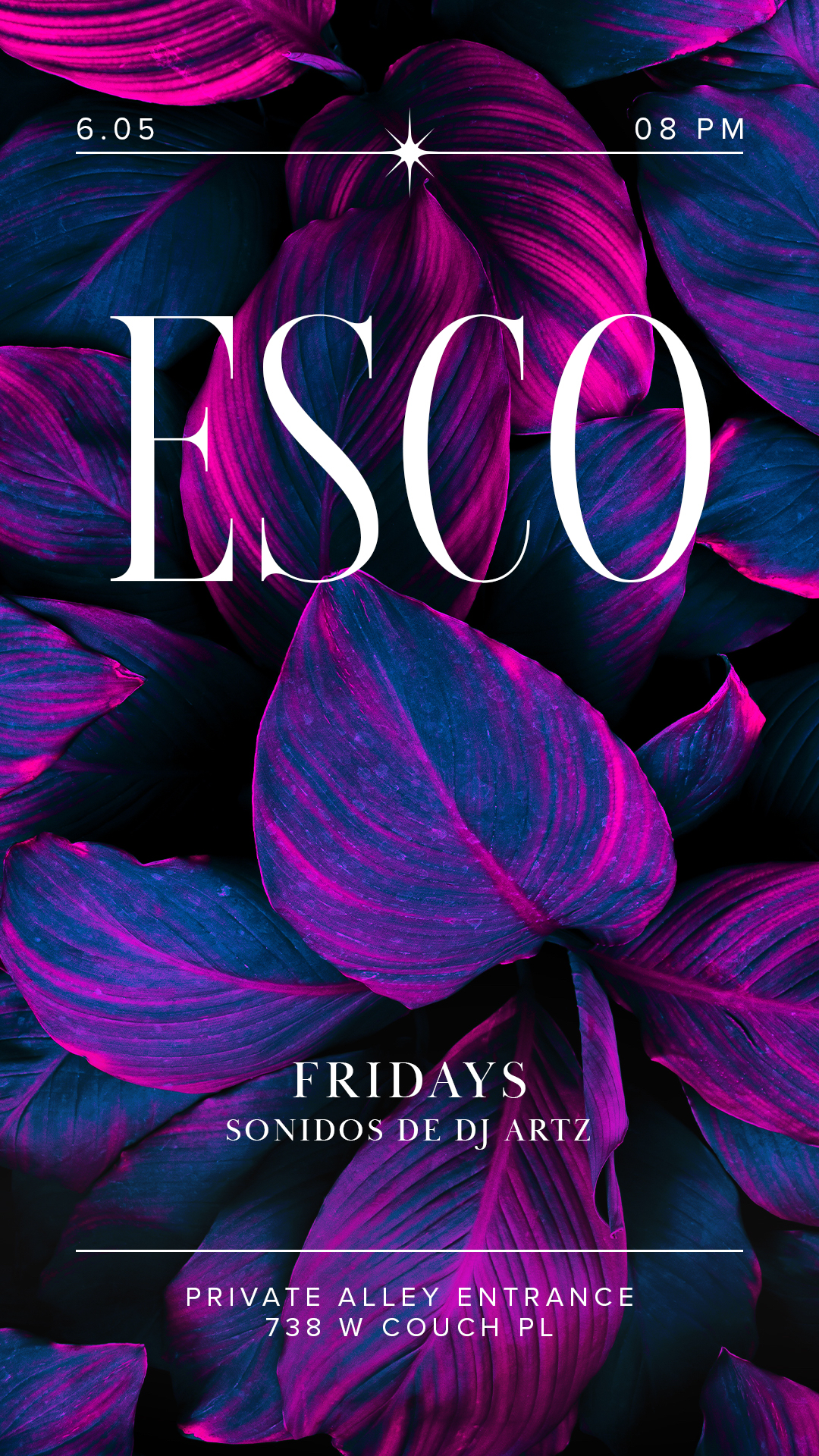 ESCO FRIDAYS with DJ ARTZ