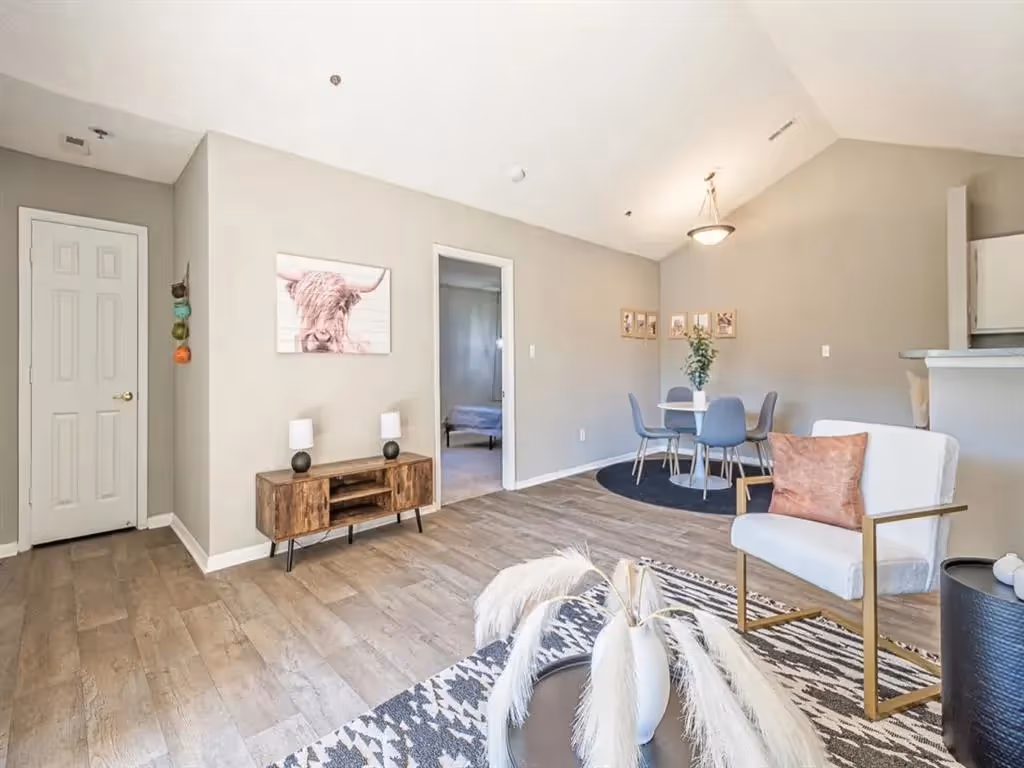 Spacious Living & Dining Areas