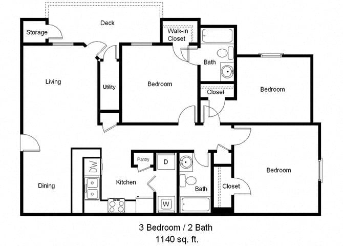 Three Bedroom