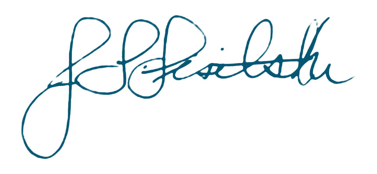 a blue text on a black background
