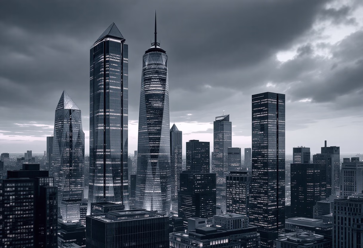 [background image] image of city skyline (for a data analytics and business intelligence)