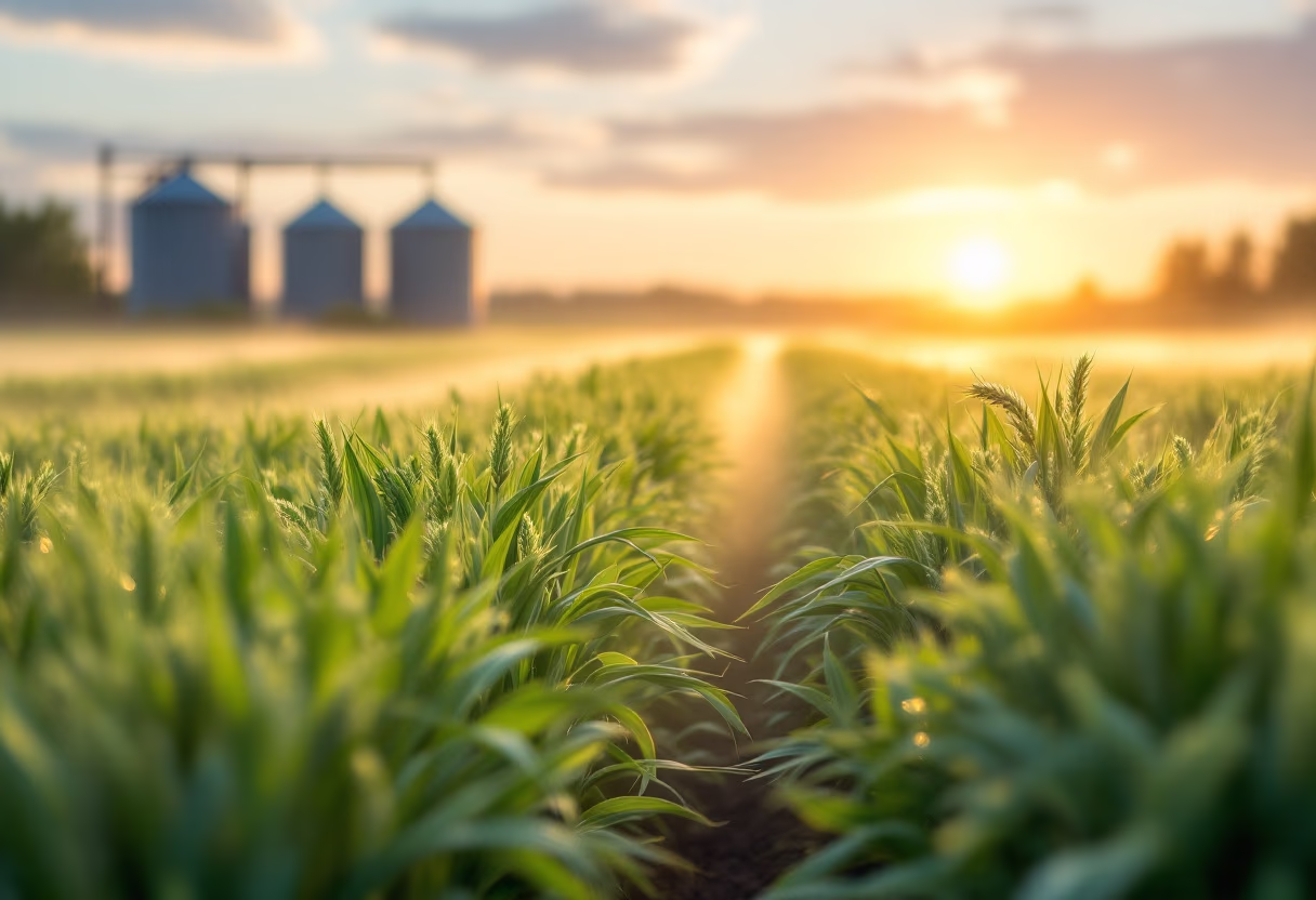 image of field with crops