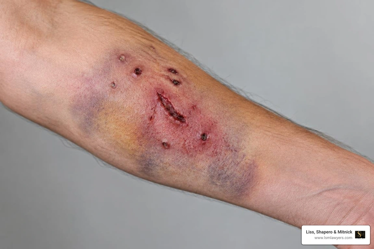 visual comparison of puncture wounds lacerations and tissue crush injuries visual comparison of puncture wounds lacerations and tissue crush injuries