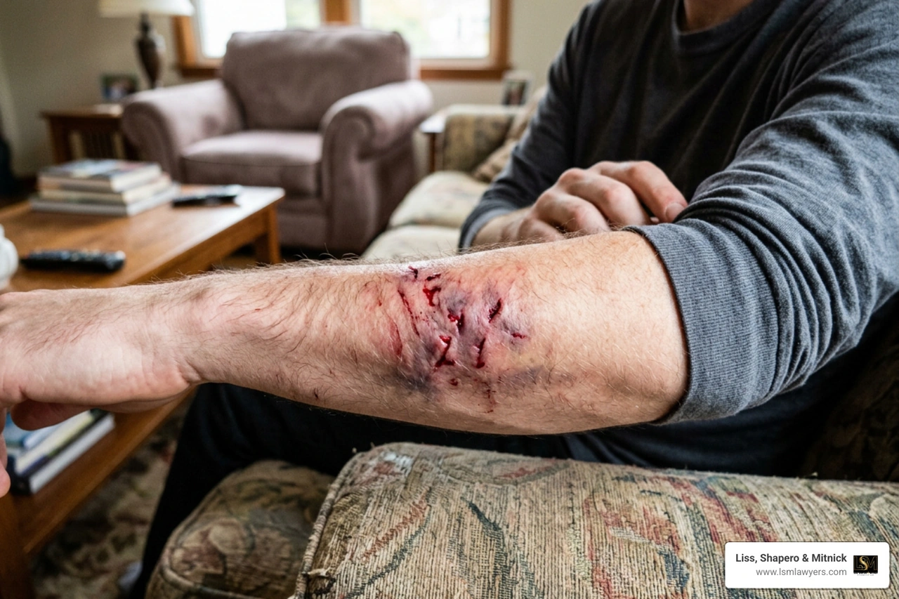dog bite wound on forearm dog bite wound on forearm