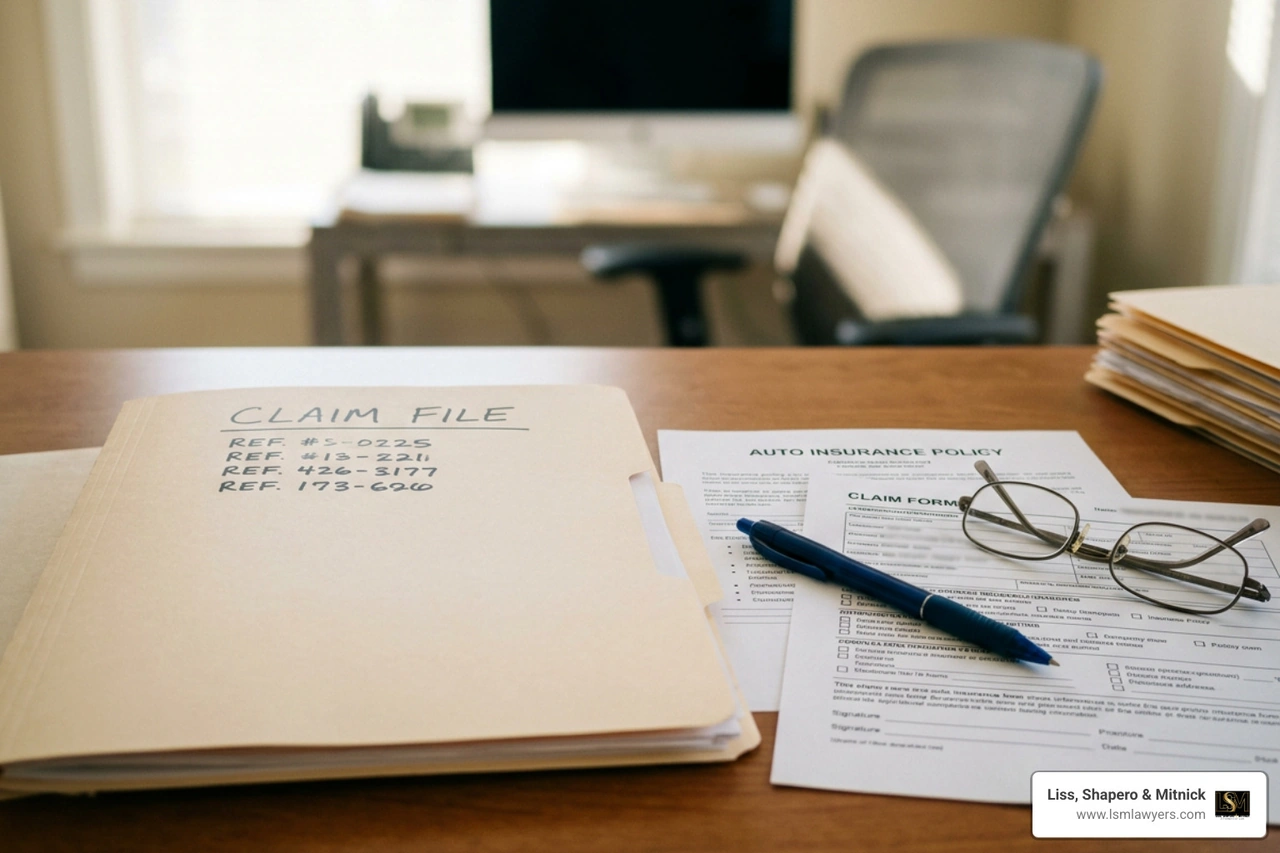 Insurance policy documents and auto claim files Insurance policy documents and auto claim files