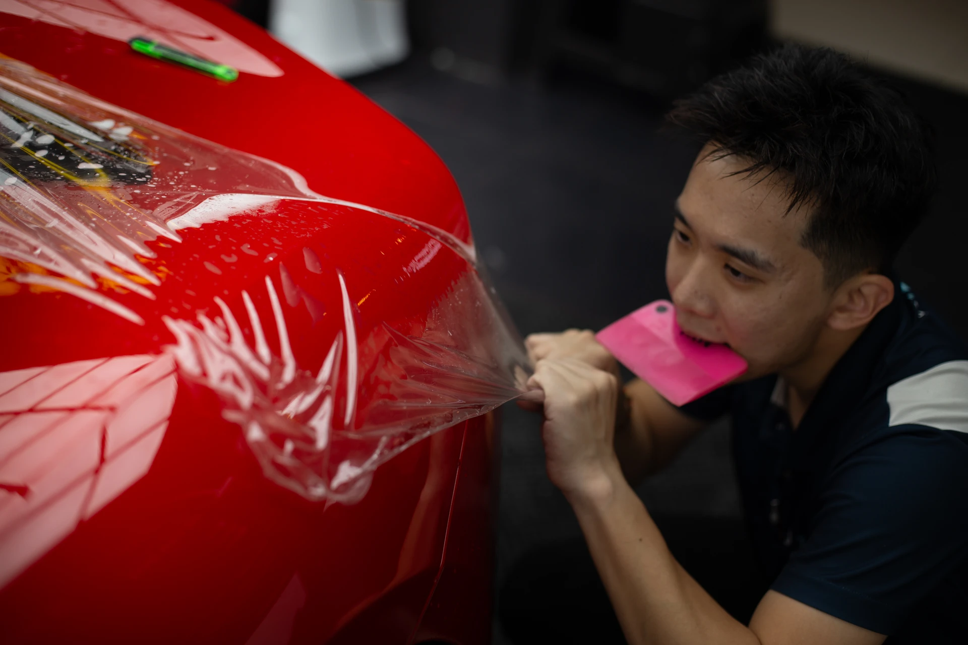 Installation of 3M Paint Protective Film (PPF) by certified installer