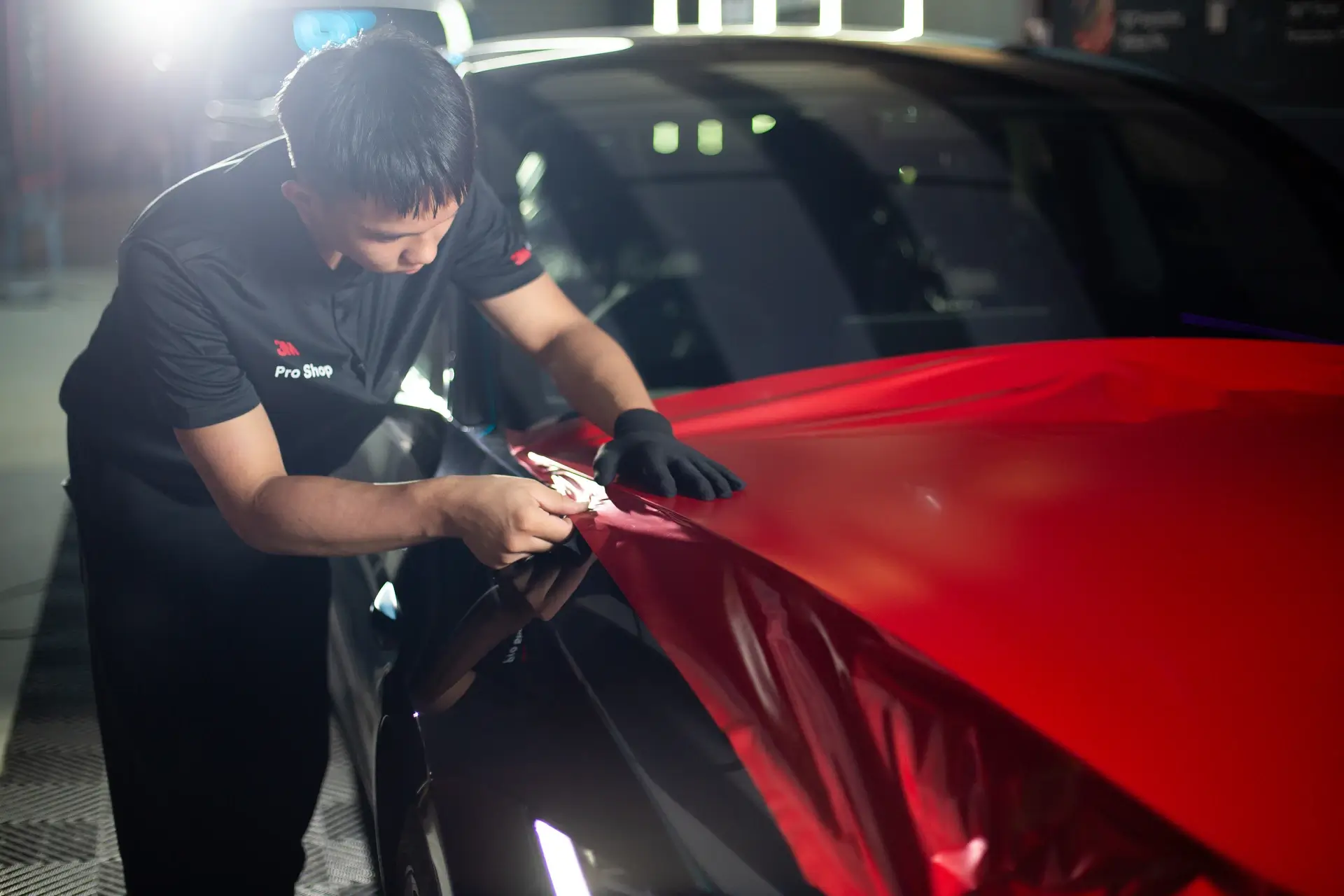 Installation of 3M Vehicle Wraps