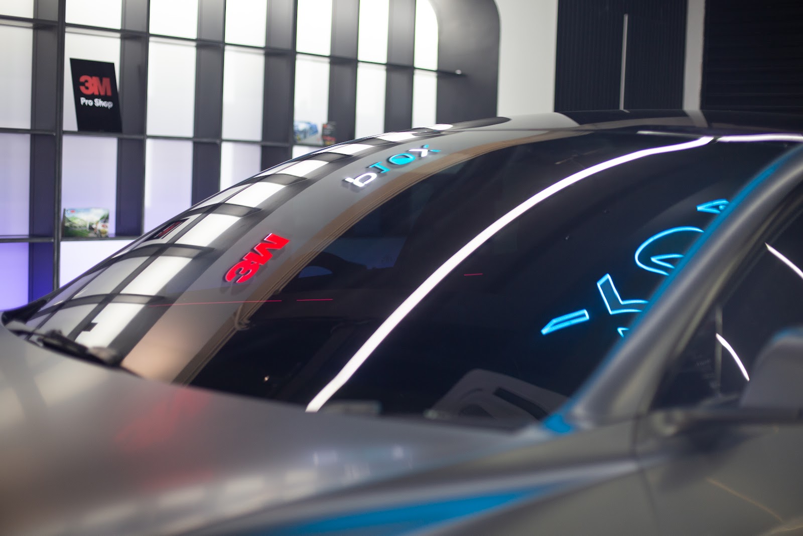 Real photo 1 for Why Your Window Tint Scratched Itself: The Rubber Sweep Problem on Tesla, BYD, MG and Tight-Seal Japanese Cars