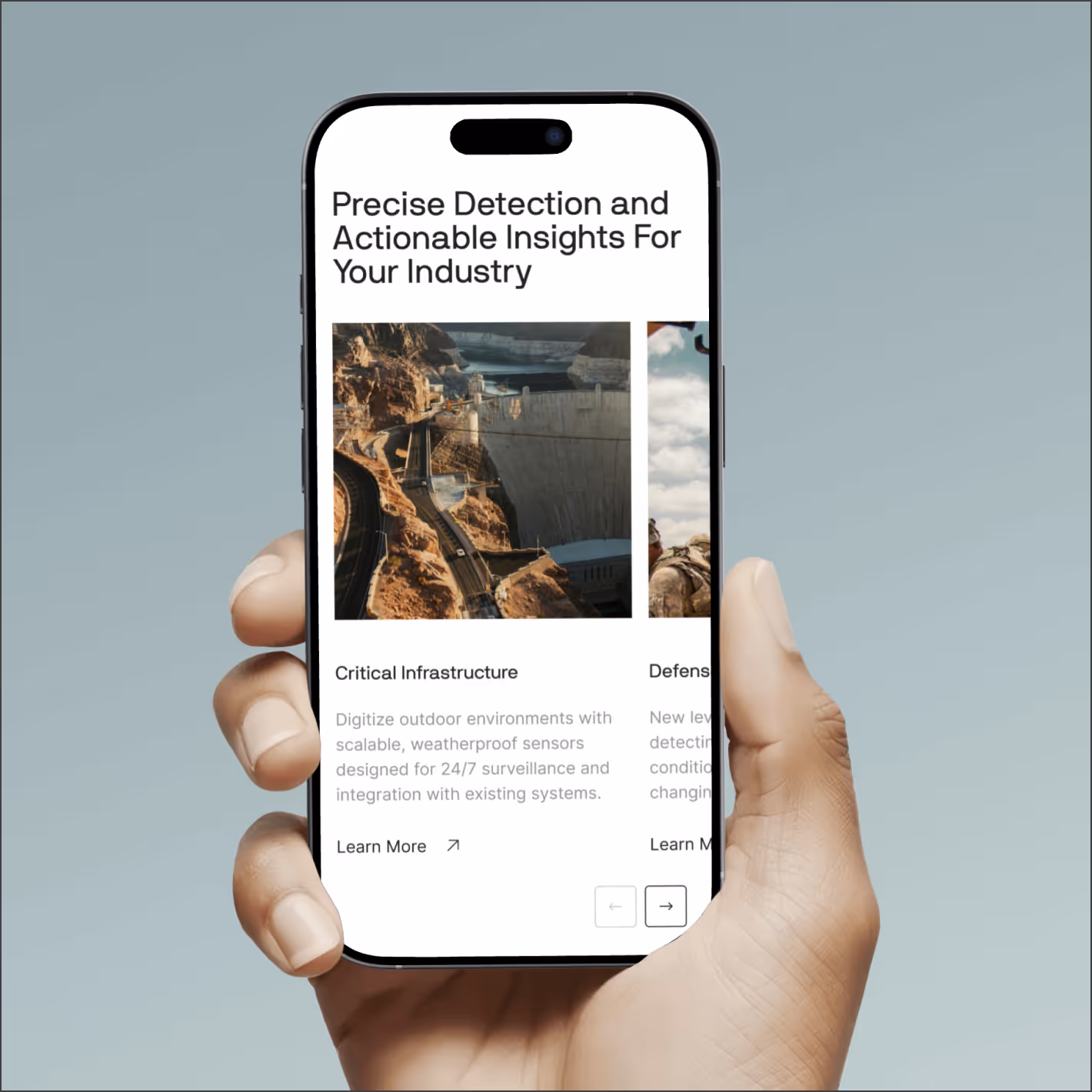 Mockups in desktop and mobile devices of MatrixSpace website.