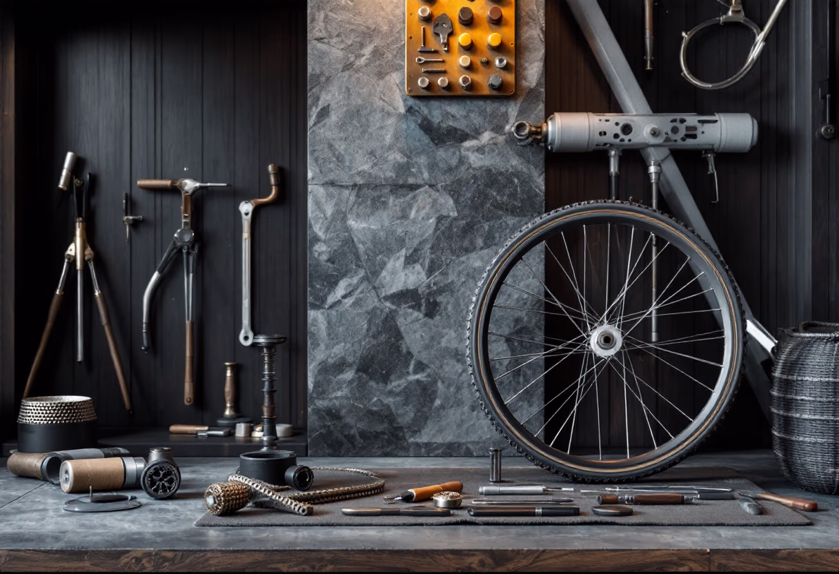 image of bicycle maintenance