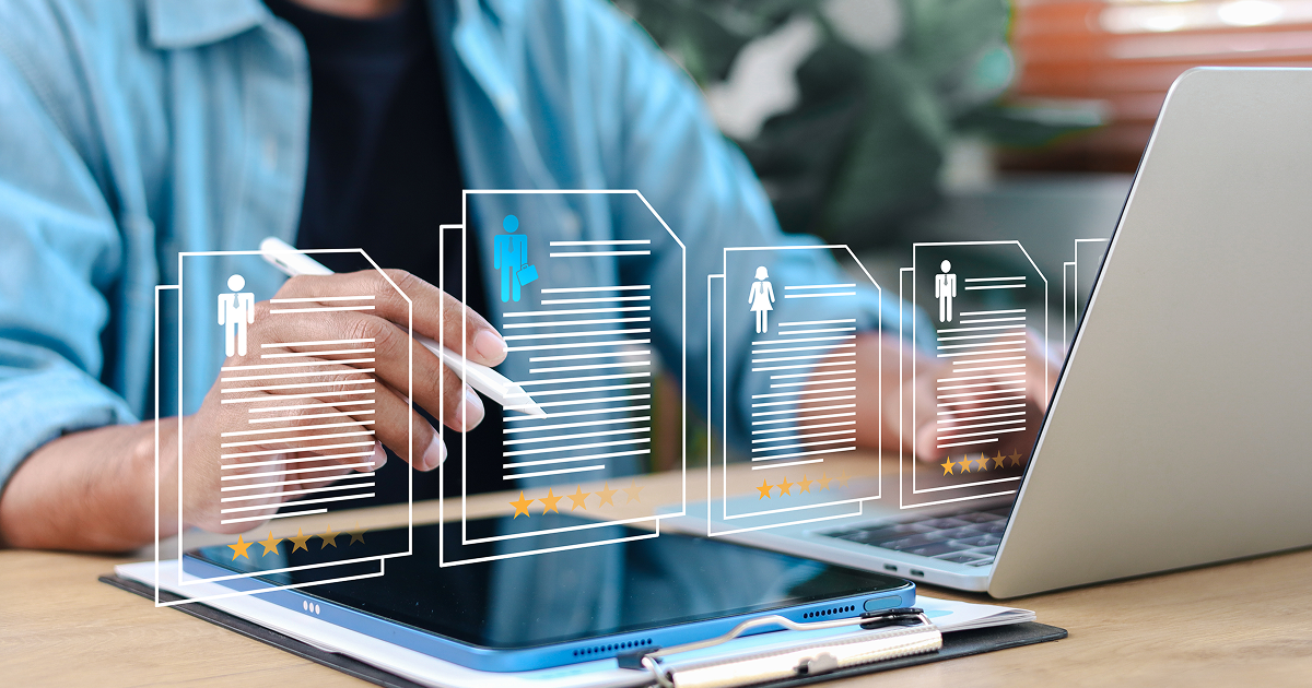 Leasing team using property management system integrations for safer applicant screening