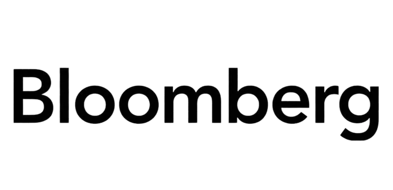 Bloomberg wordmark logo in black font on transparent background.