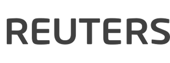 Reuters logo text in black font.