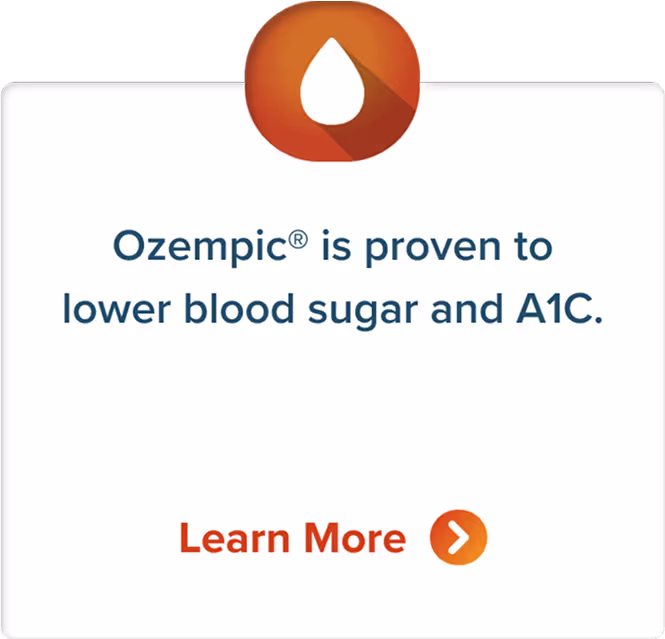 Ozempic card before redesign