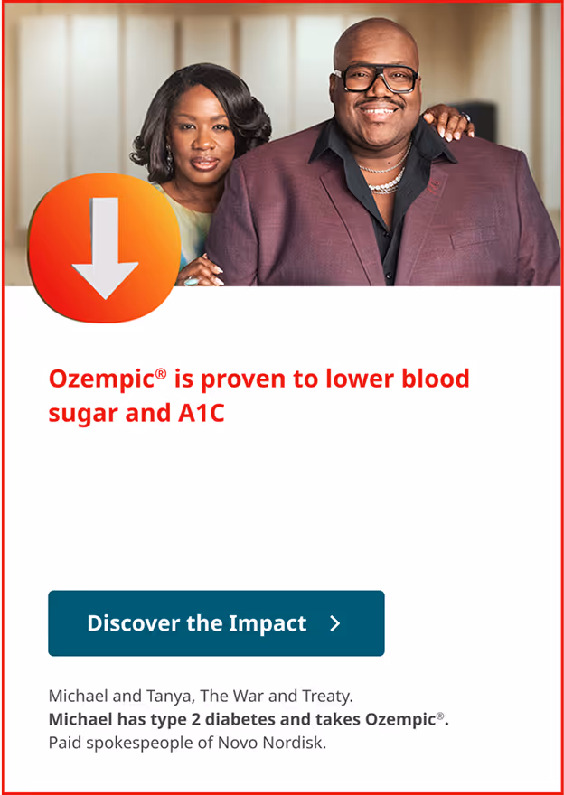Ozempic card design after redesign