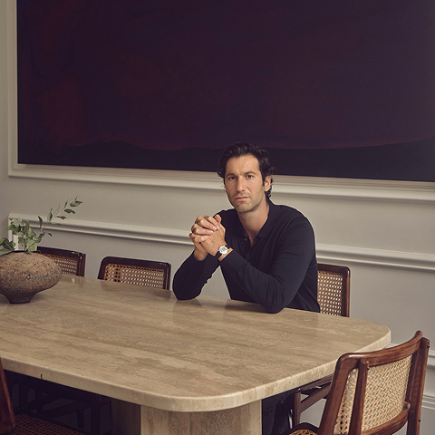 Ali Khalil founder of LEVUMA in Antwerp.