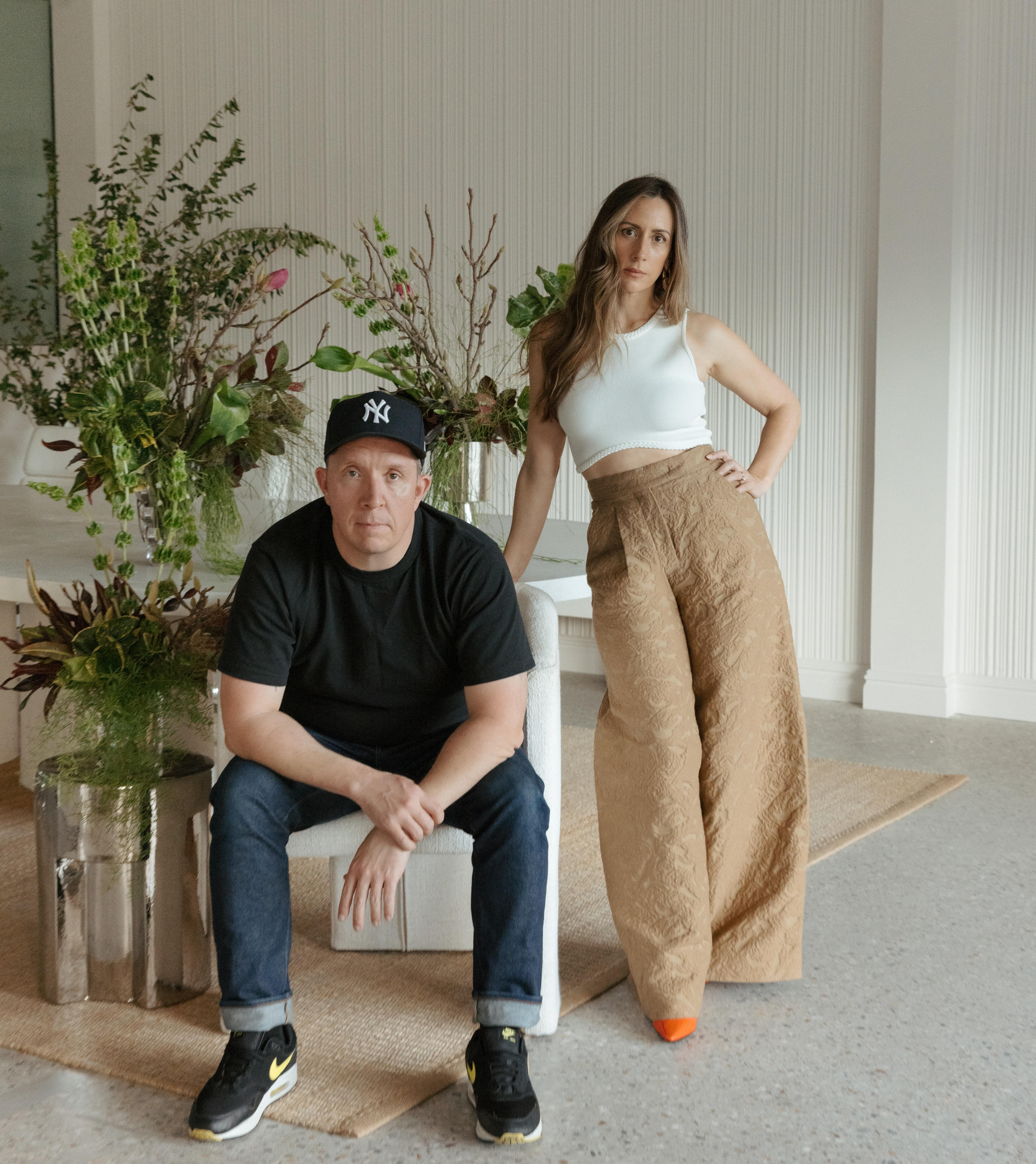 Pearl Interiors General Manager, Timothy Brady and Director, Morgan Brady