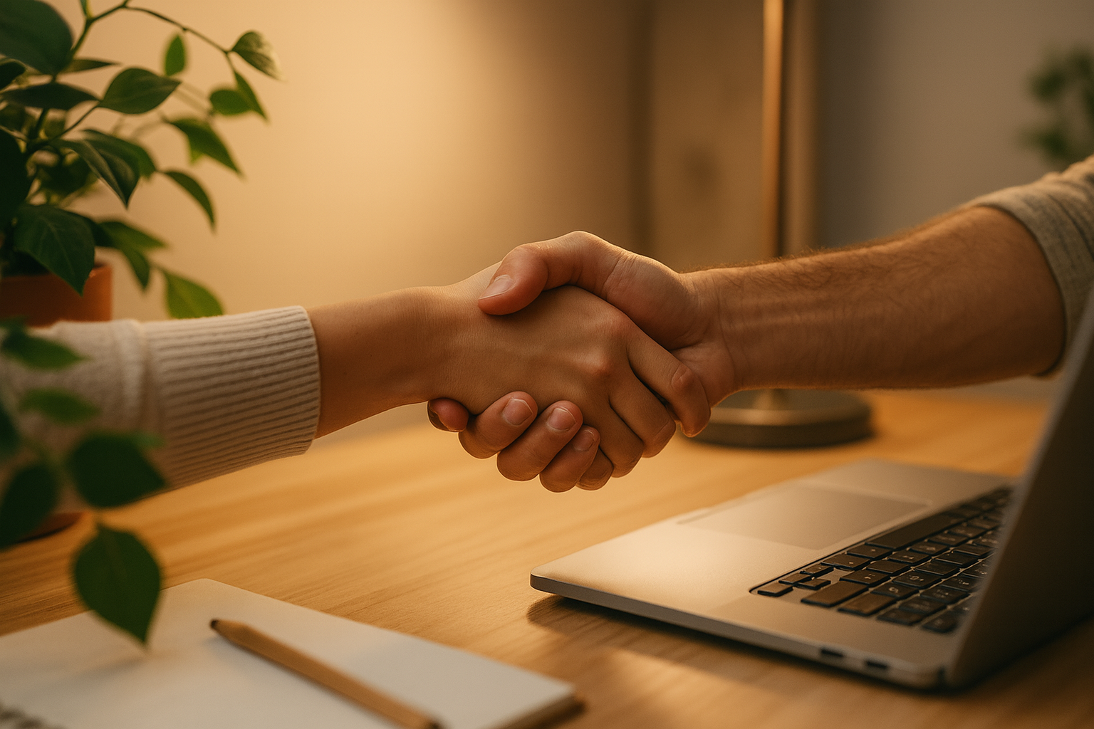 image of a laptop with open interface [digital project]