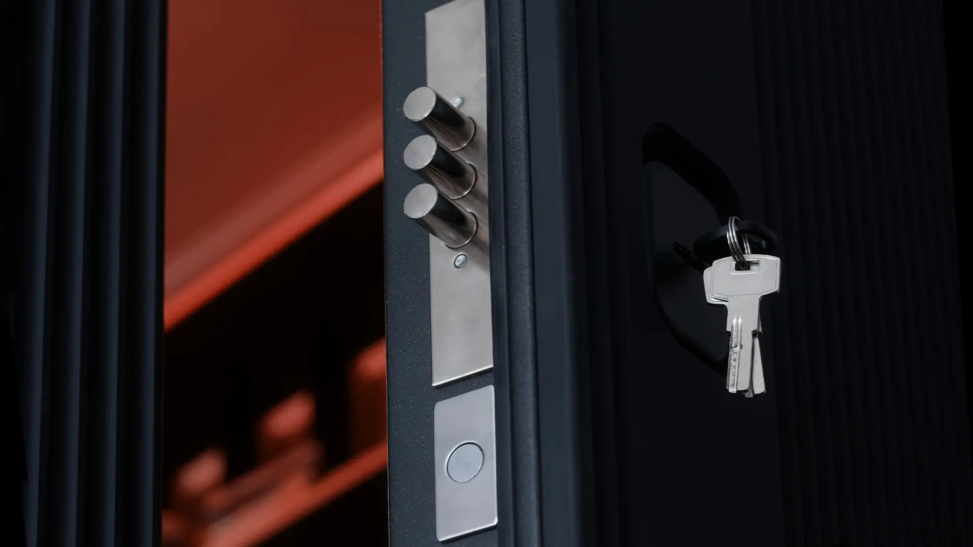 A new restricted key system being installed at a business in Hobart.