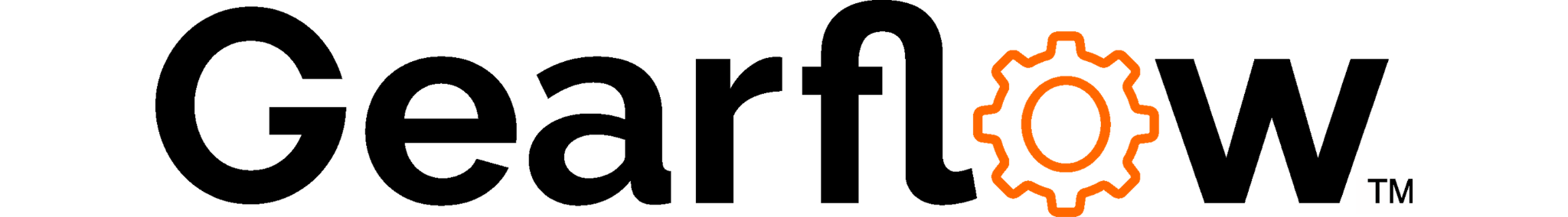 Orange gear icon with a small gear symbol inside, against a black background.