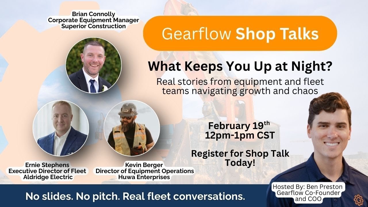 Shop Talk | What Keeps You Up at Night?
