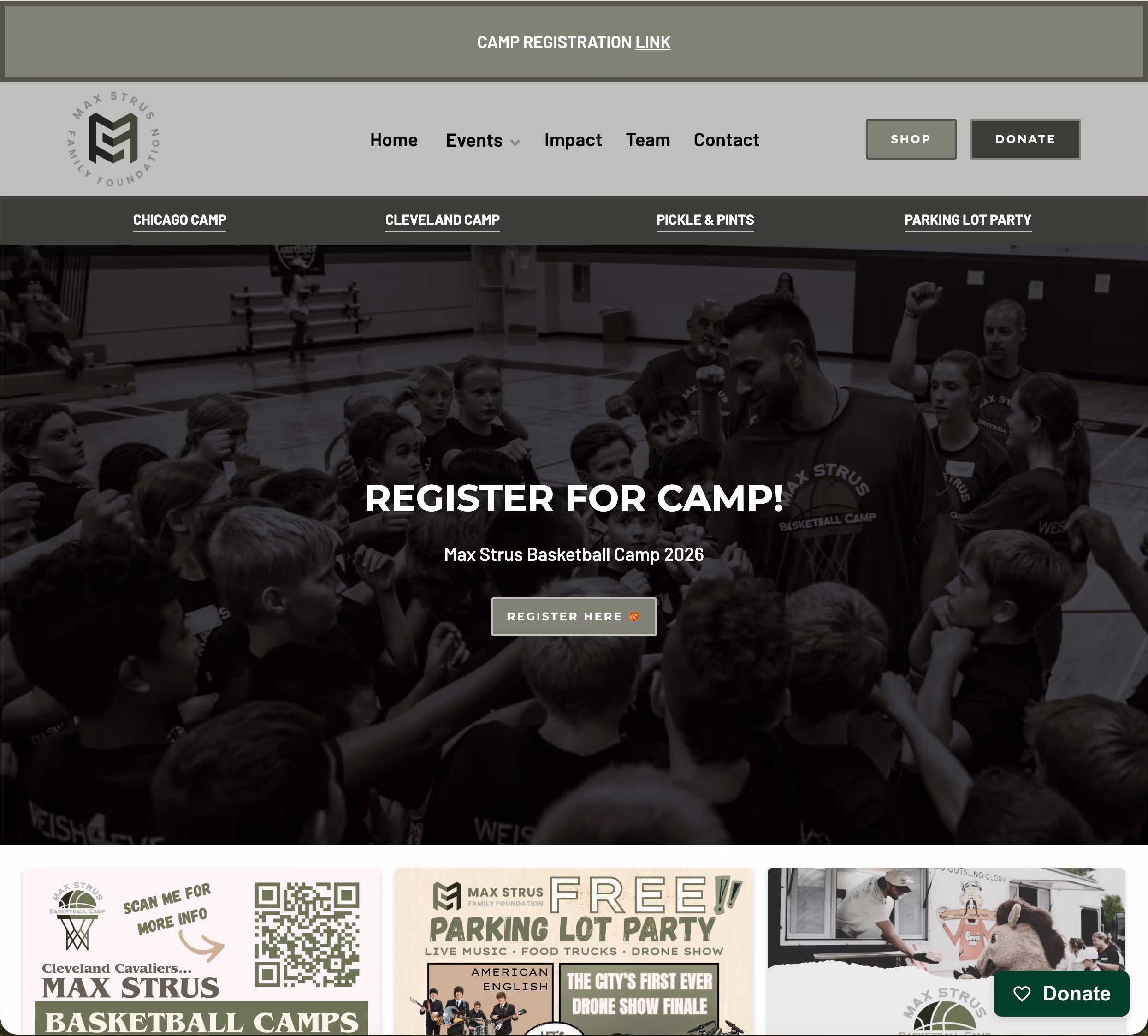 max-strus-family-foundation-website