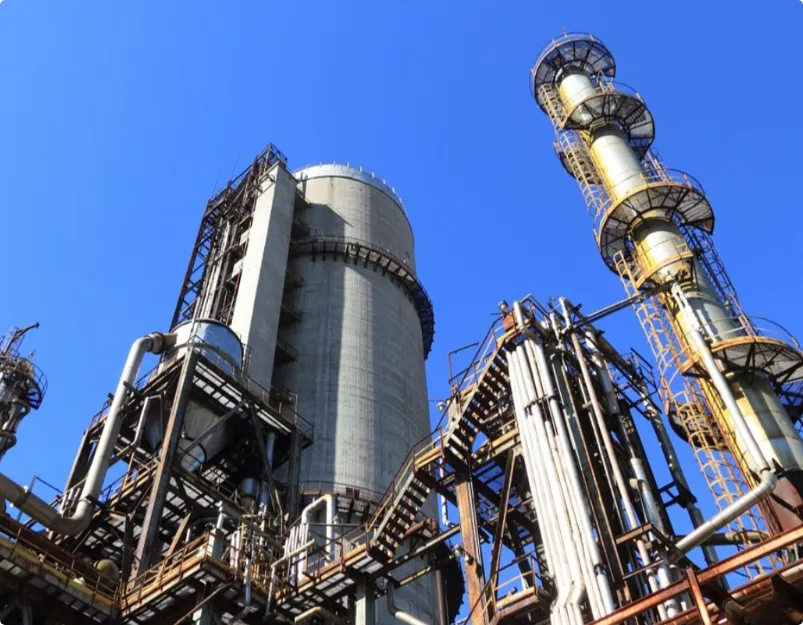 Decommunised nitric acid plant