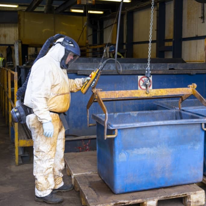 chemical removal of PGM material