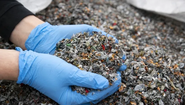 Shredded lithium-ion battery's