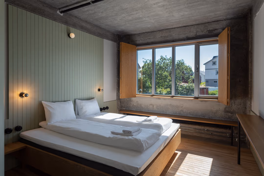 cozy guest room for bed & breakfast