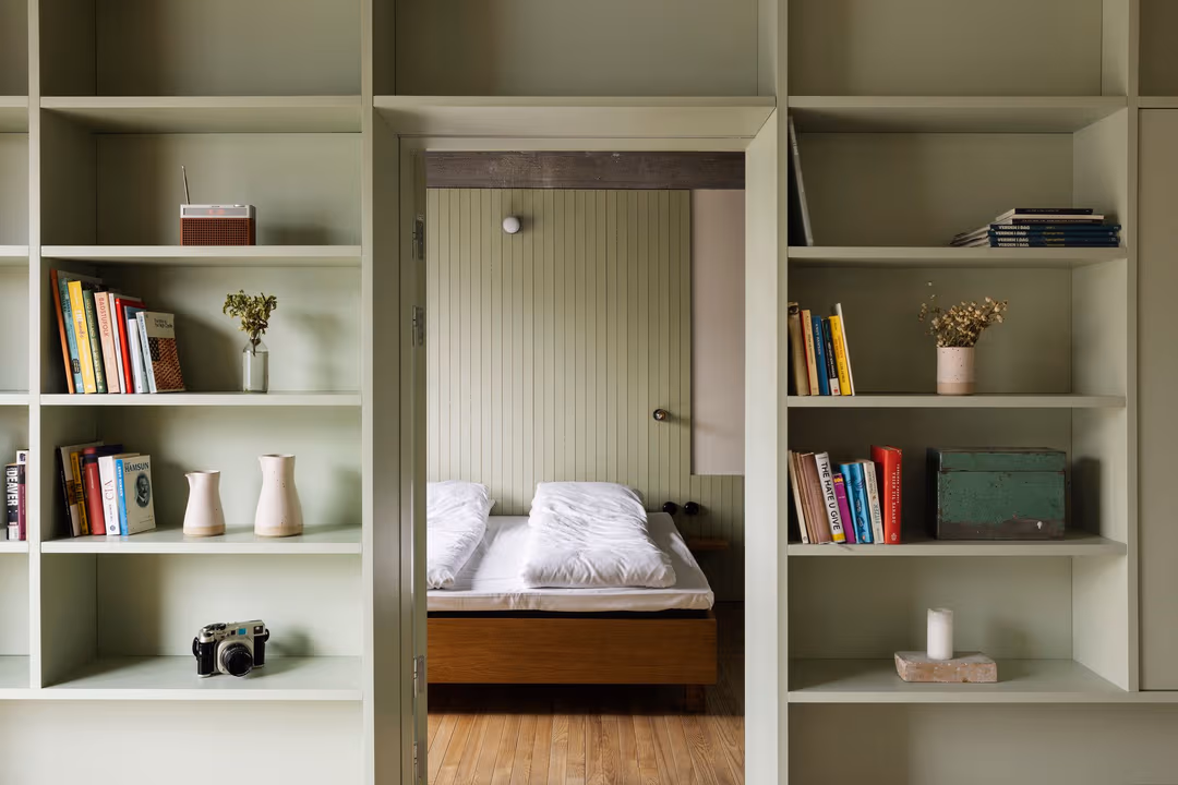 cozy guest room for bed & breakfast