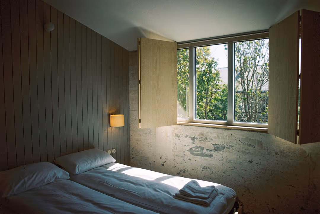cozy guest room for bed & breakfast