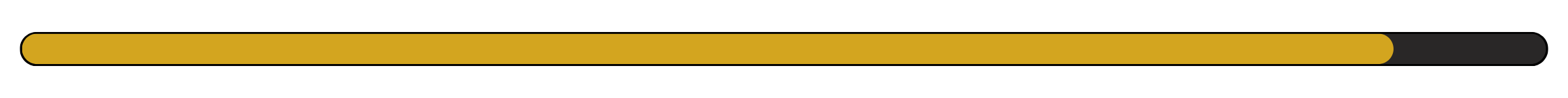 Progress bar loading 90%