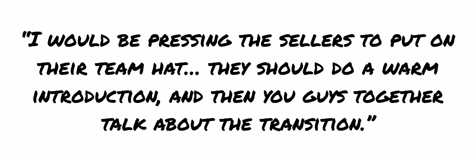 I WOULD BE PRESSING THE SELLERS TO